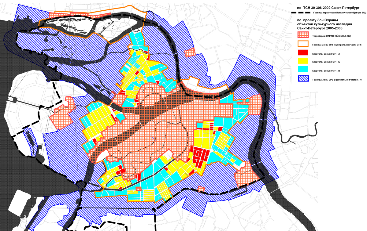 План застройки санкт петербурга